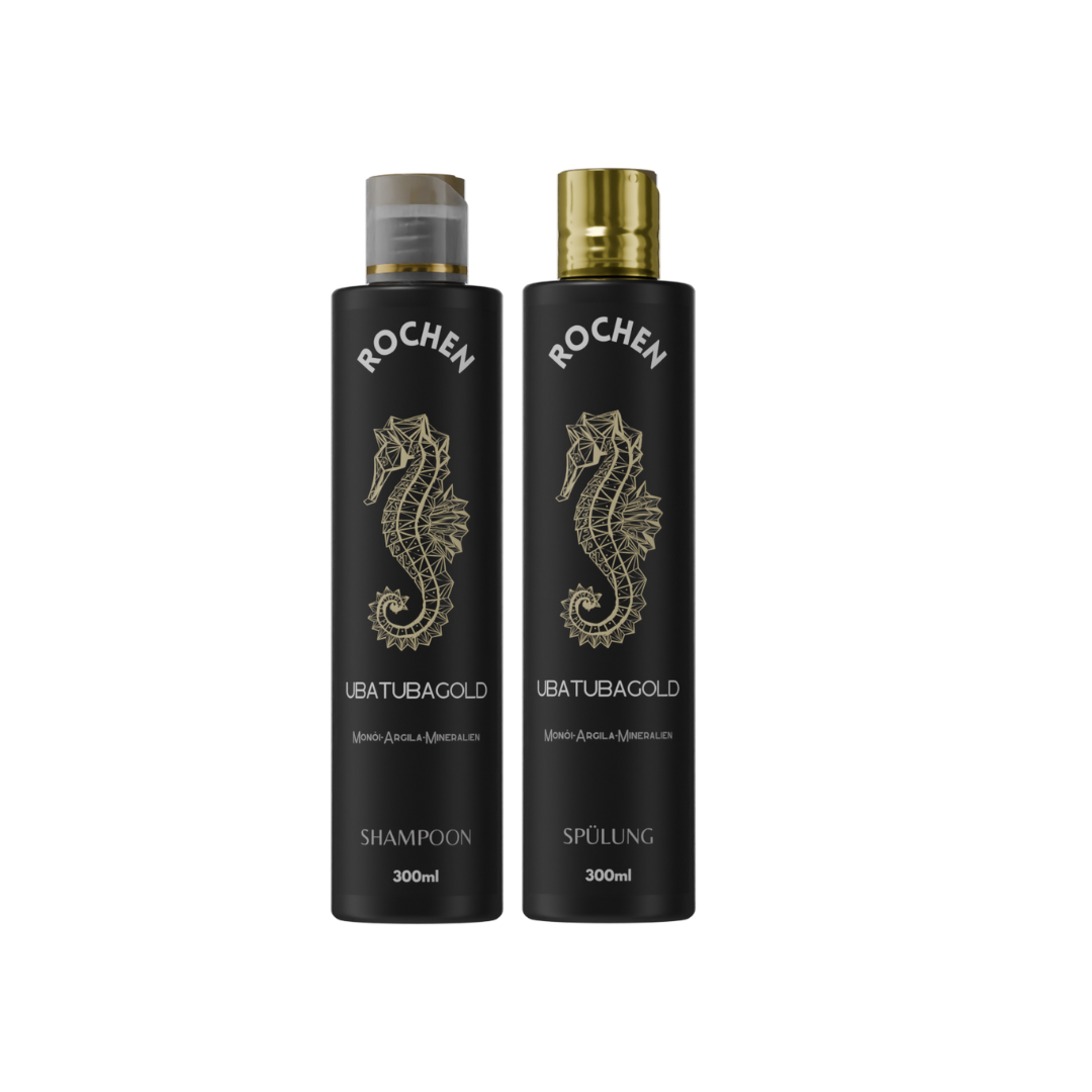 Kit Shampoo e Condicionador Defesa Solar Ubatuba Gold