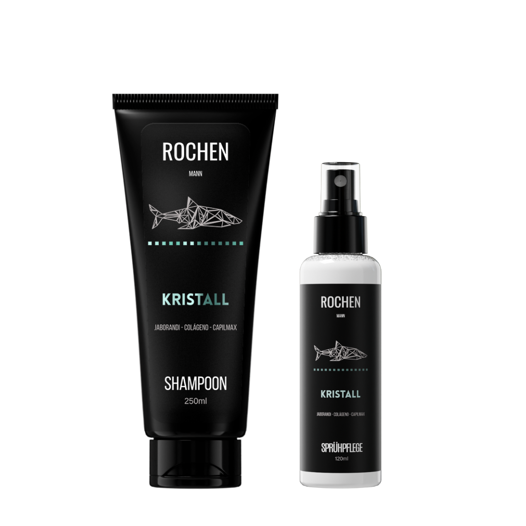 Shampoo e Proteção térmica Masculina - KRISTALL