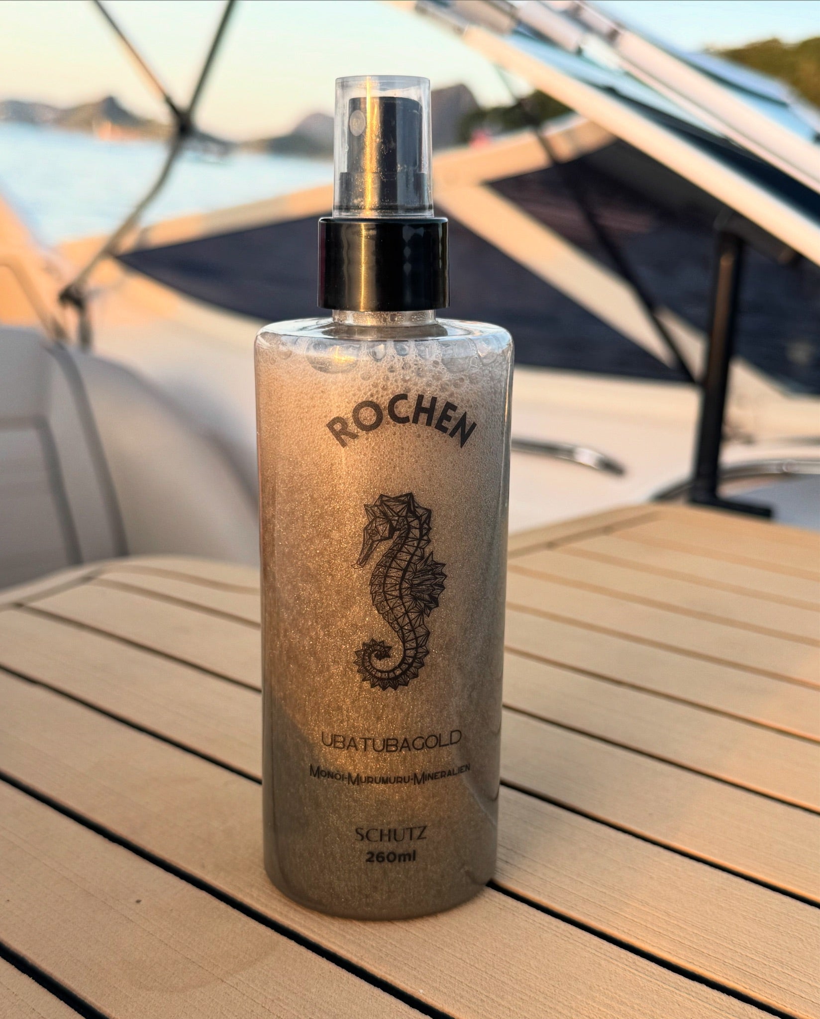 Fluido Protetor Térmico e Solar Rochen Ubatuba Gold